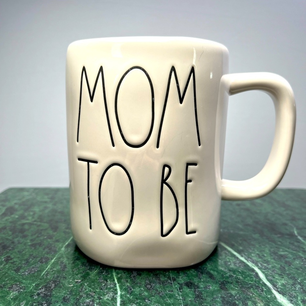 Rae Dunn Artisan Collection by Magenta MOM TO BE Ceramic Mug